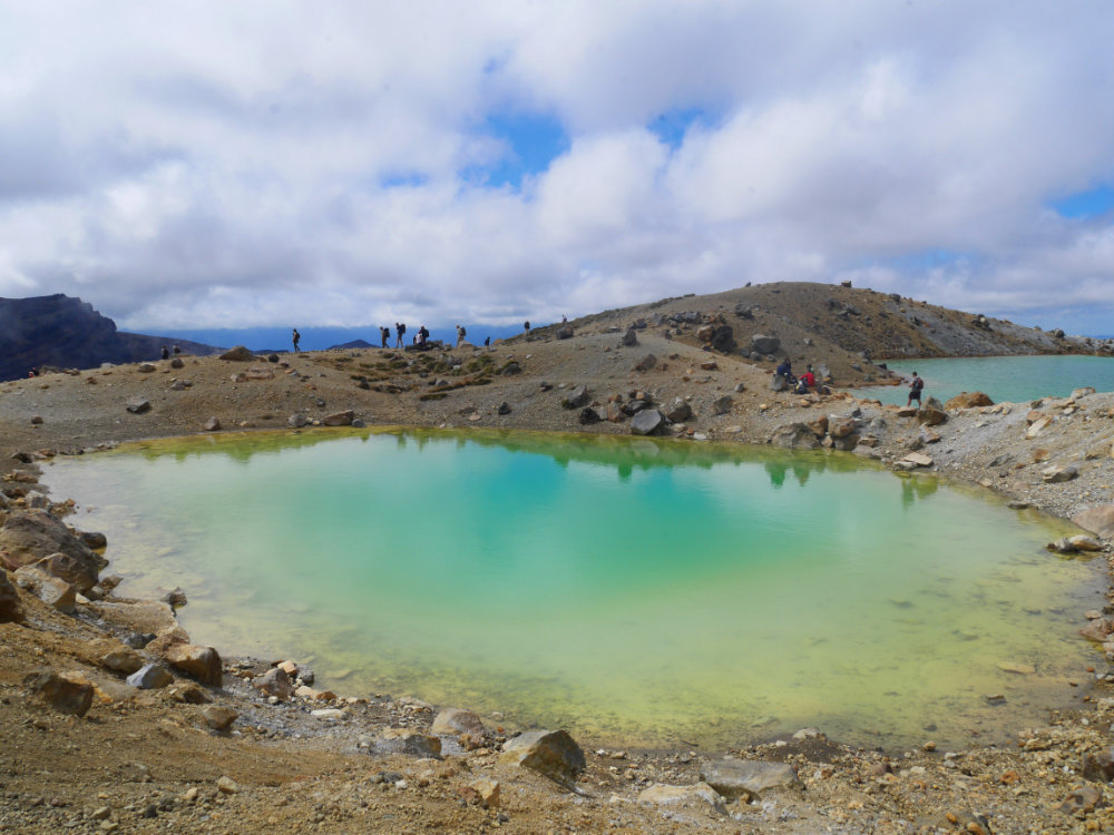 Emerald lakes