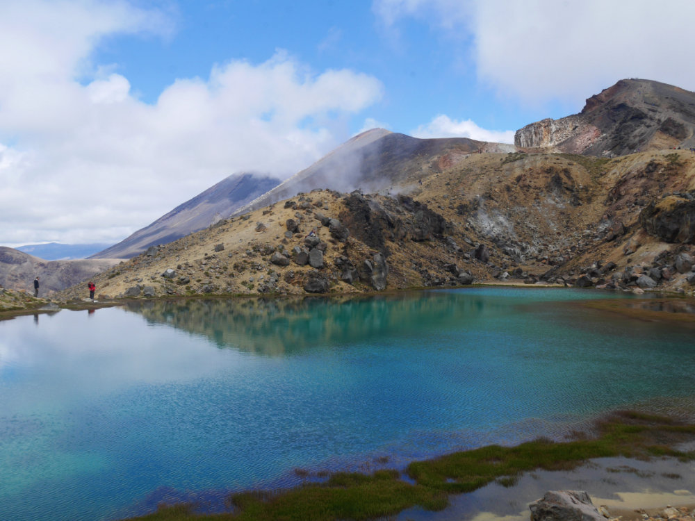 The darkest emerald lake