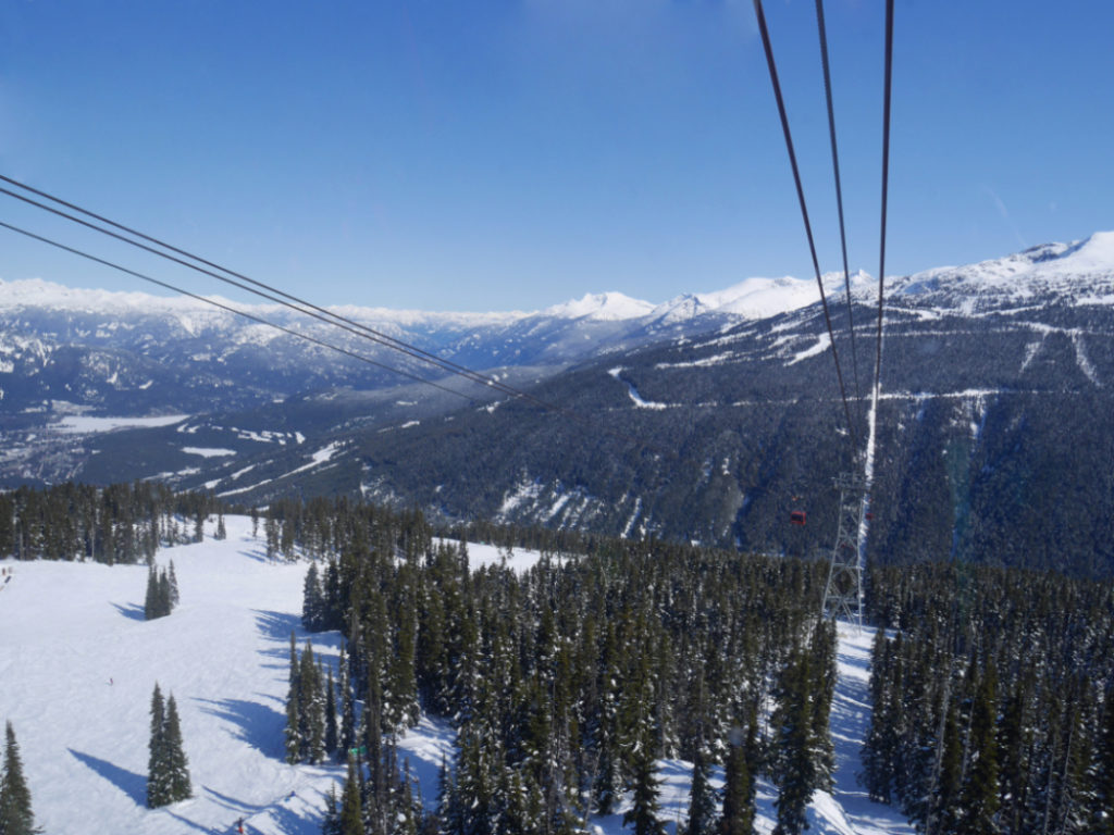 Peak to Peak Whistler Blackcomb