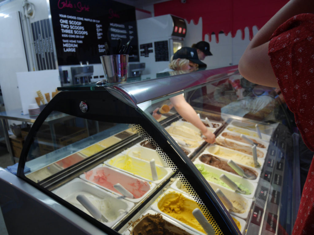 Black Peak gelato