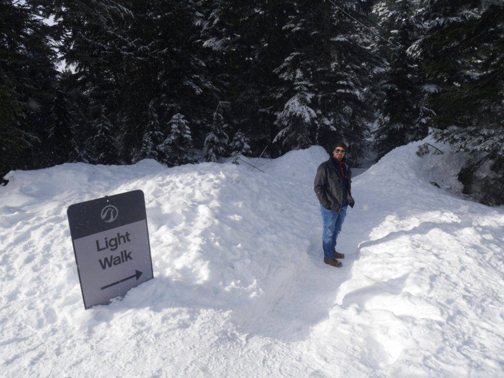 The Grouse Mountain Light walk