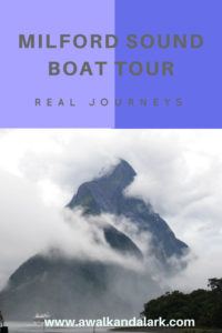 Milford Sound Boat Tour Real Journeys