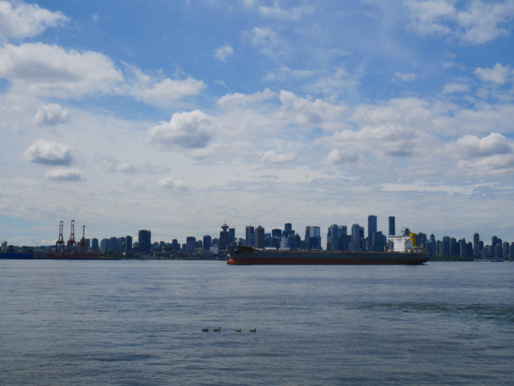 View to Vancouver from the North Shore