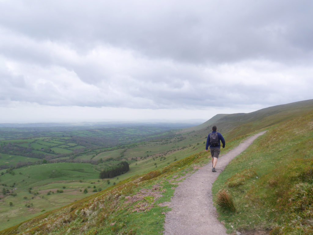 Up onto Black Mountains
