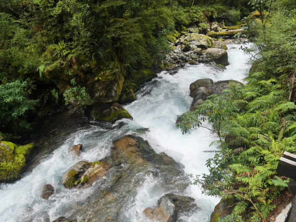 Waterfalls in Marian creek