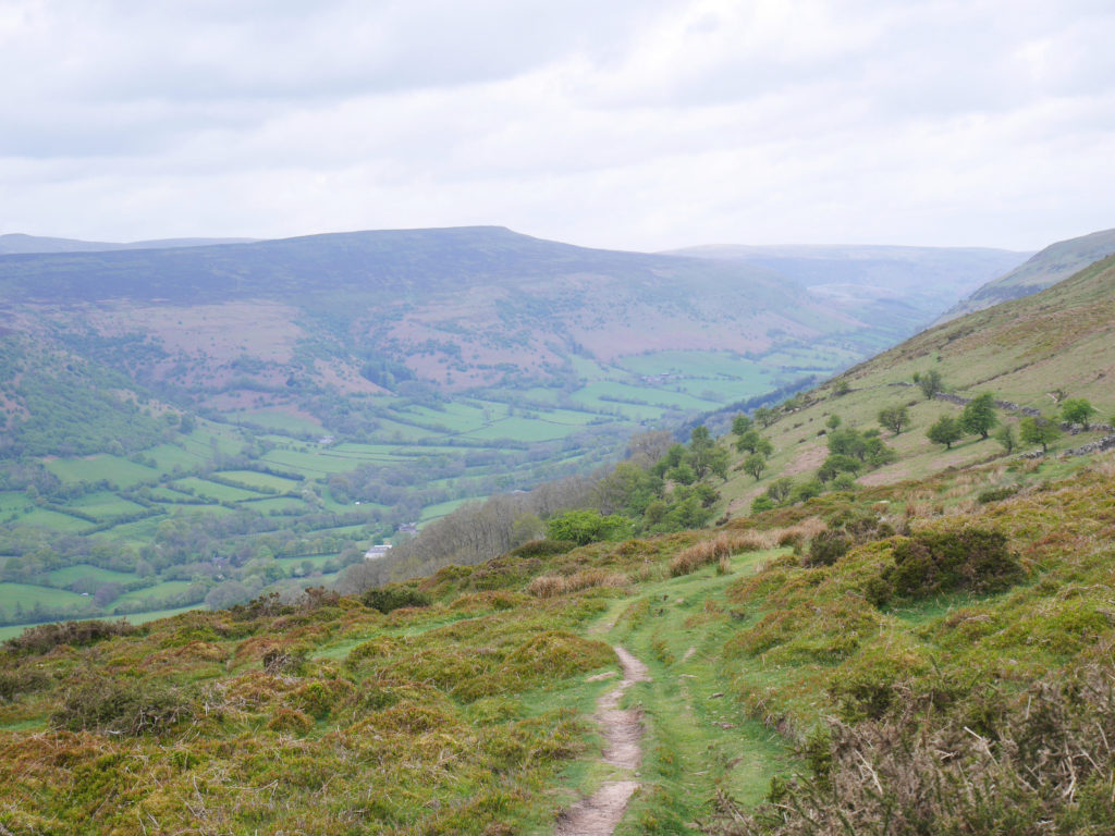 Brecon Beacons are long ridgewalks