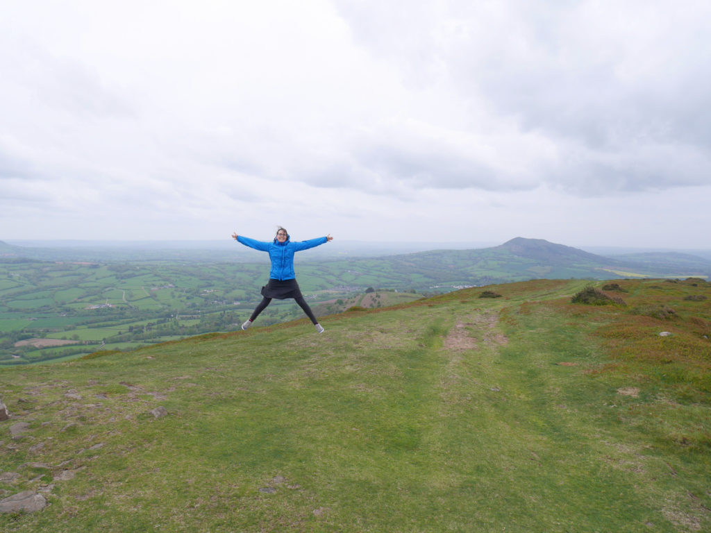 Jumping near the trig point