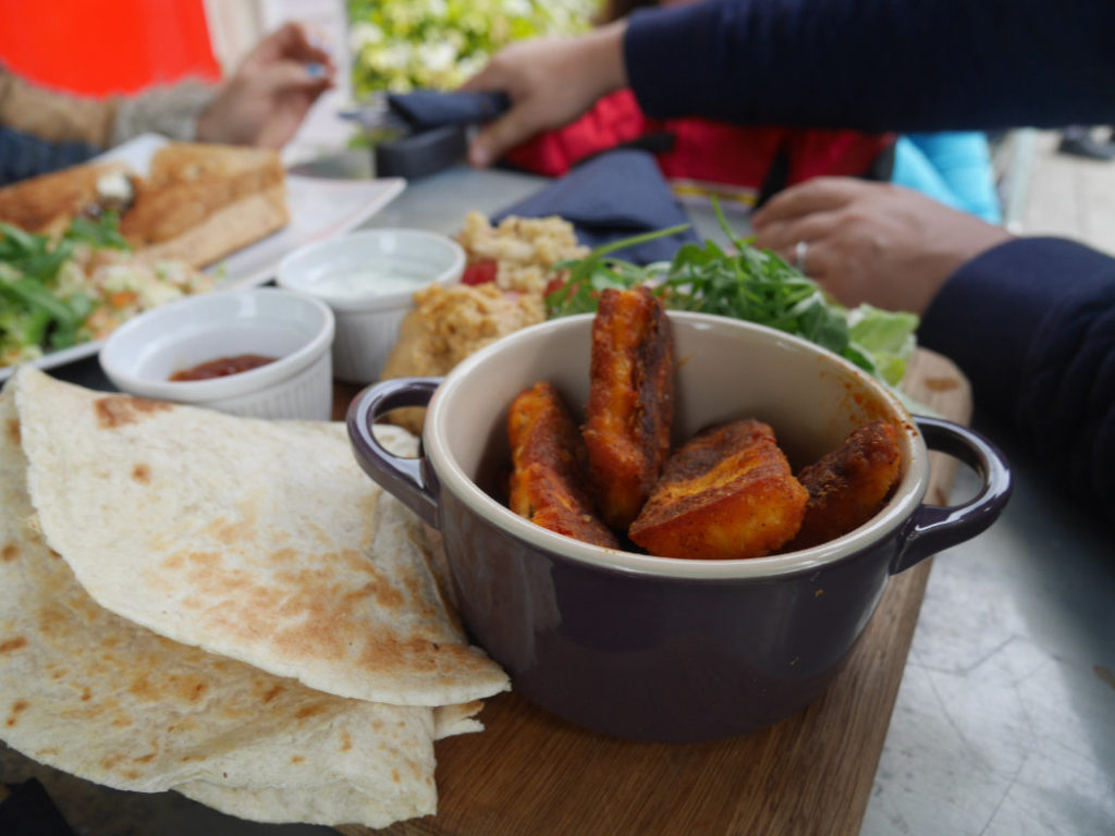 Hallumi fries