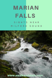 Lake Marian Waterfall - Walks near Milford Sound