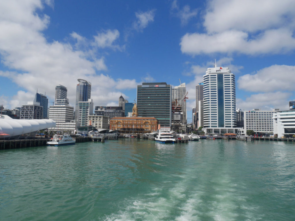 Leaving Auckland
