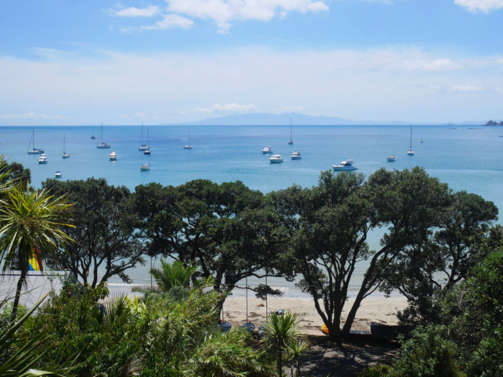 first view of the beach