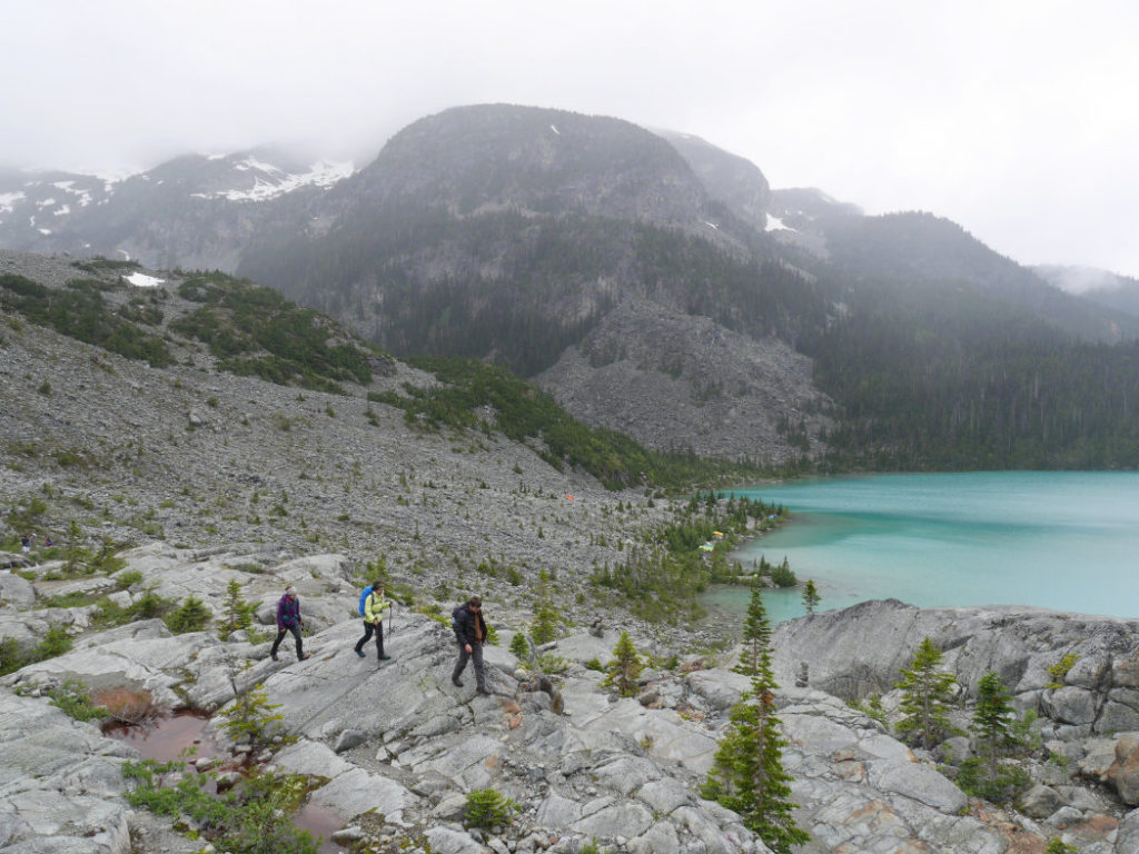 Upper Joffre Lake views