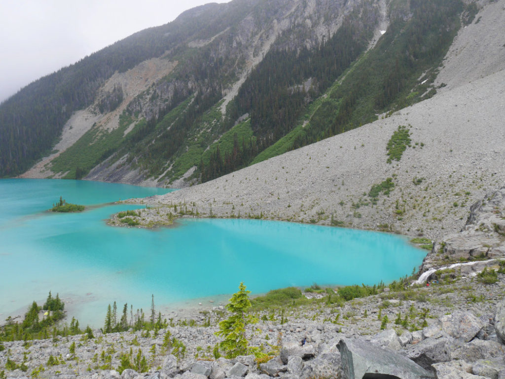 Upper Joffre Lake is stunning