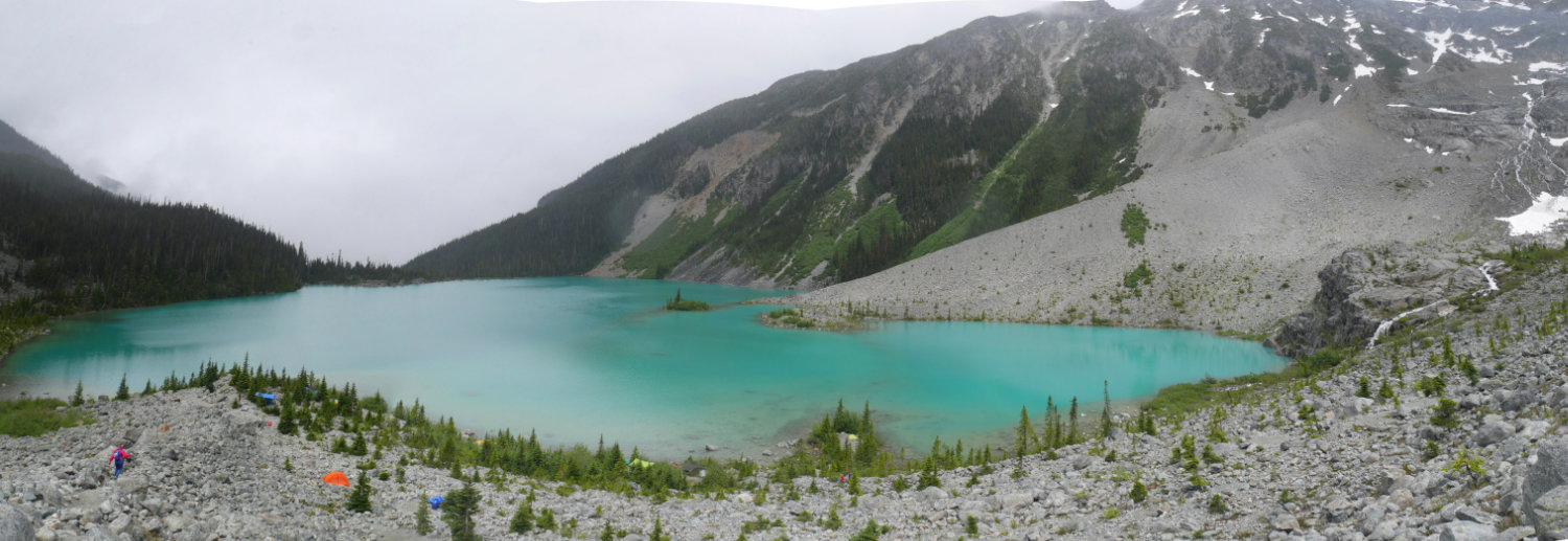 Upper Joffre lake Panorama
