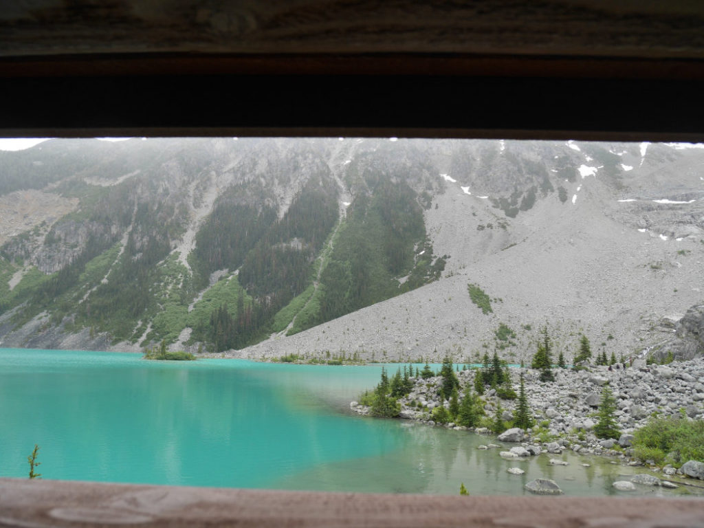 View from the loo