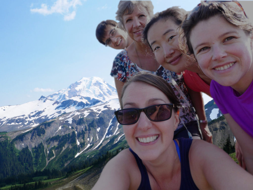 Wanderung group selfie