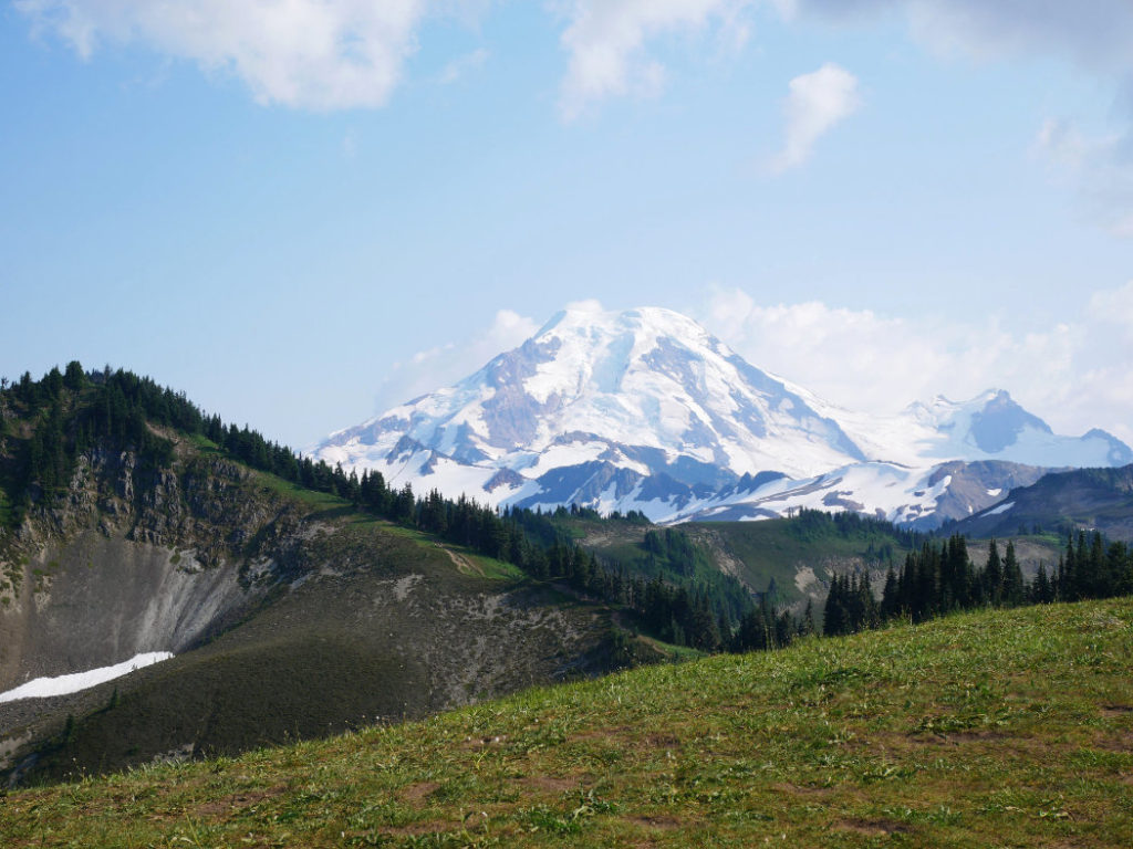 Last view of Mount Baker