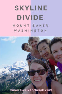 Skyline Divide Trail - Mount Baker, Washington hiking