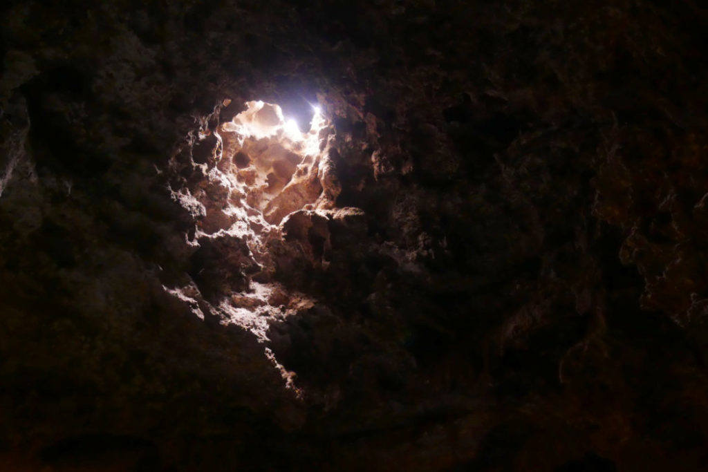 Banff Cave from below