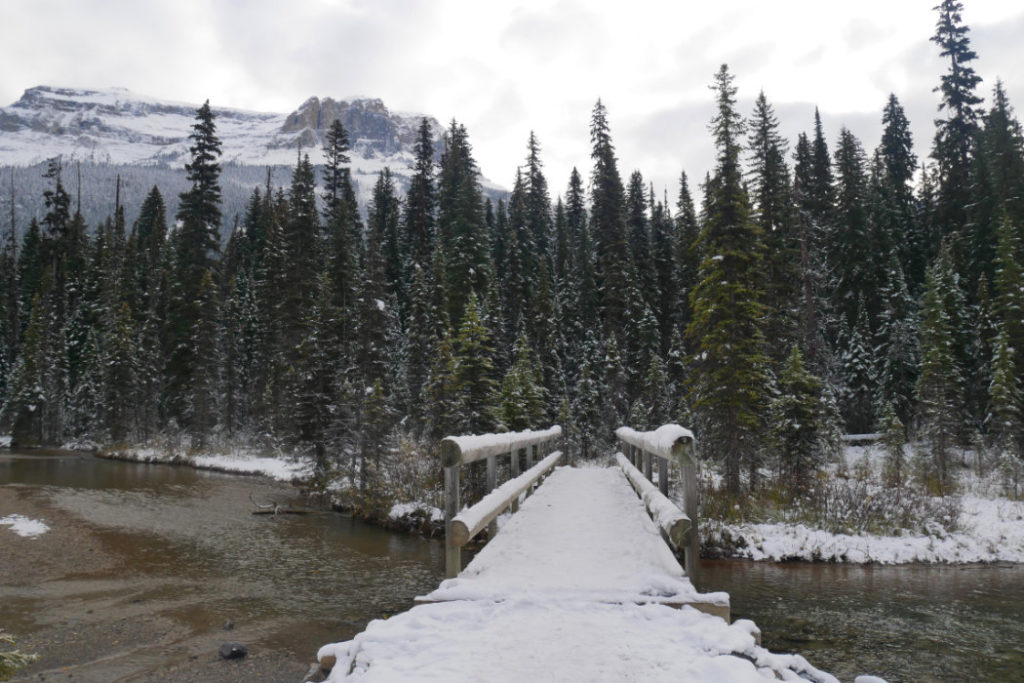 End of Emerald Lake