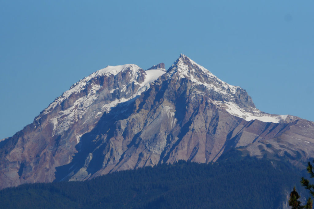 Peeking Mount Atwell and Garibaldi