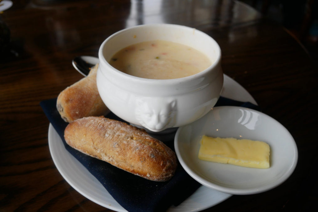 Seafood chowder
