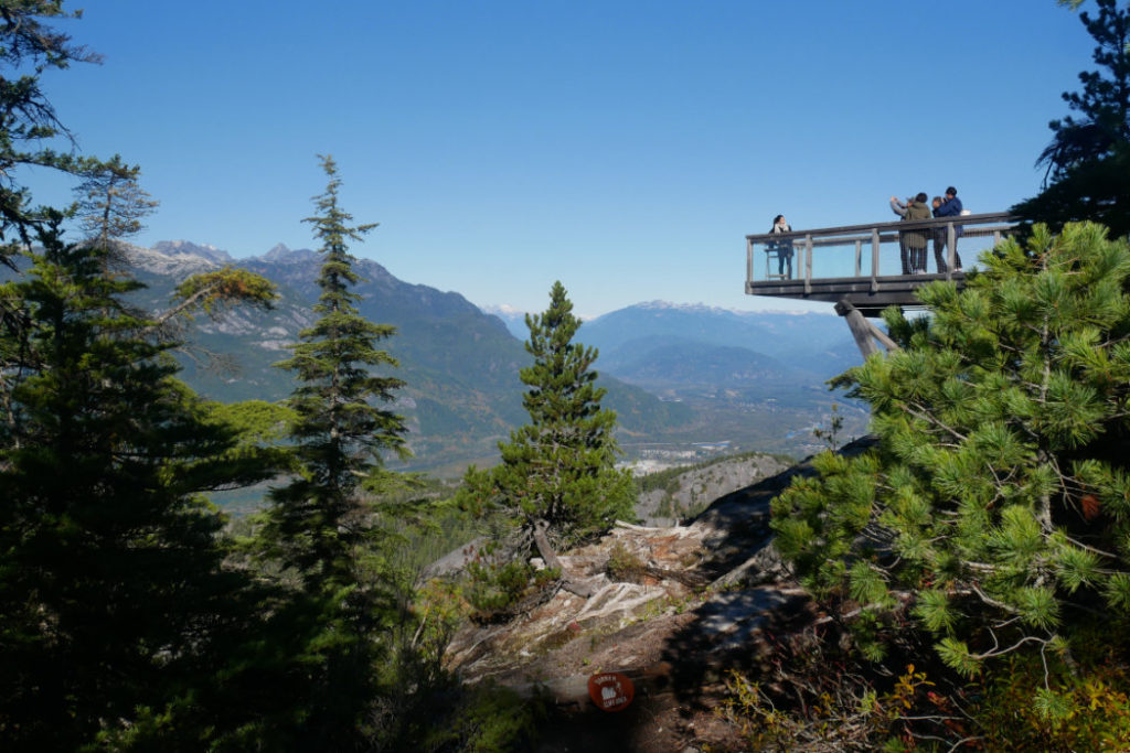 The view from the panorama trail