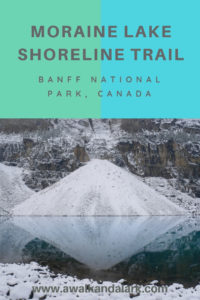 Moraine Lake Shoreline trail - Diamond