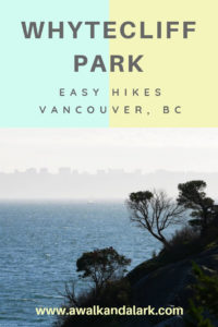 Whytecliff Park - Vancouver view