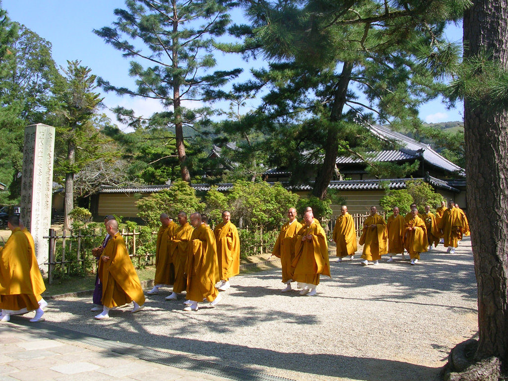 Monks at Todaiji