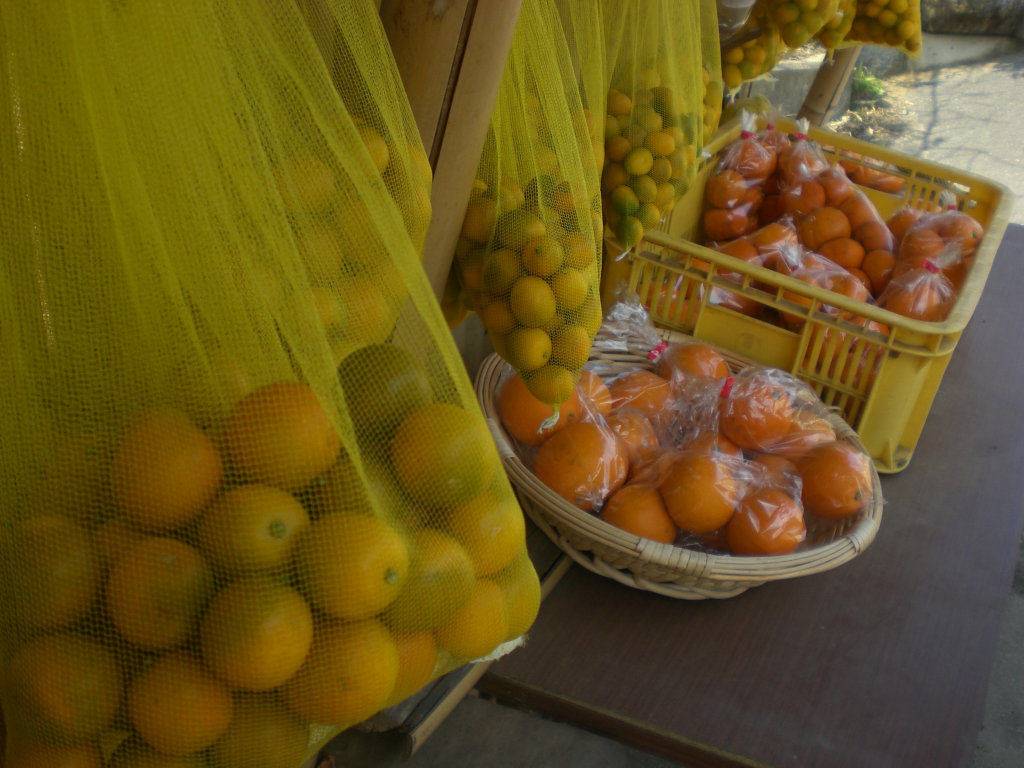 Fruit by the road