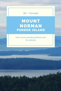 Mount Norman on Pender Island