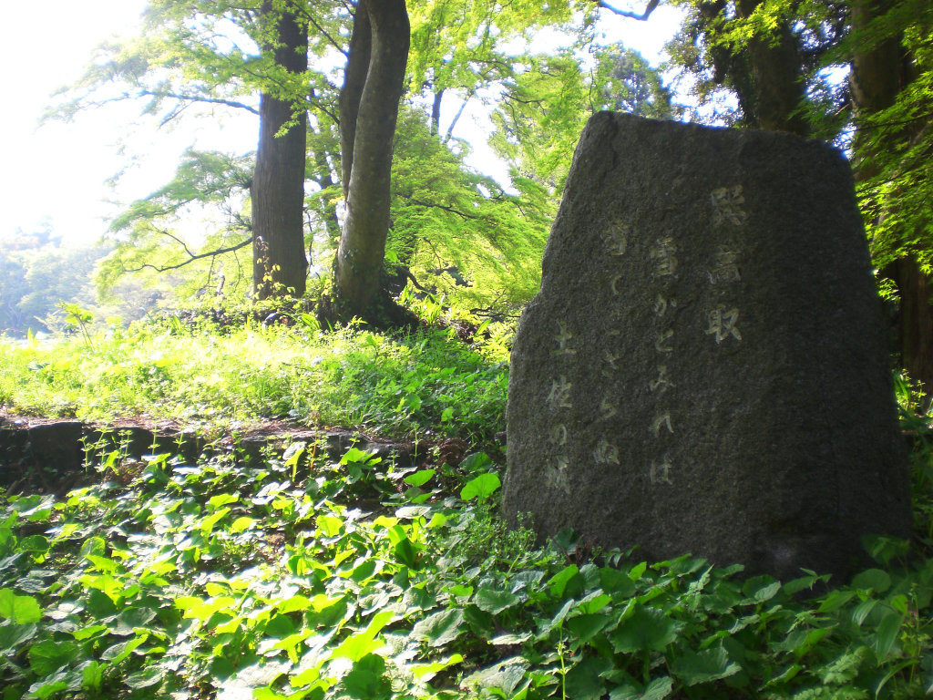 Poetry on a rock