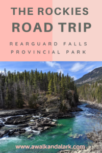 Rearguard Falls Provincial Park - Rockies road trip