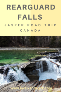 Rearguard Falls Provincial Park - easy hike to a waterfall Rearguard Falls Provincial Park - Such a pretty waterfall to explore on the way to Jasper.