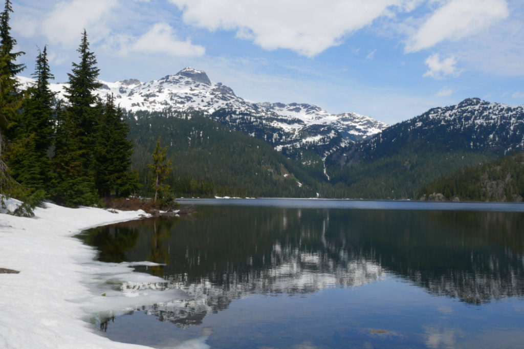 Callaghan Lake looking gorgeous
