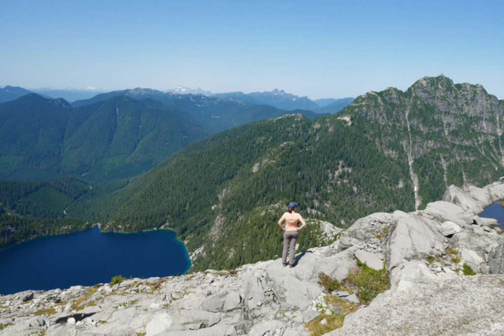 Cathedral Mountain from Mount Burwell
