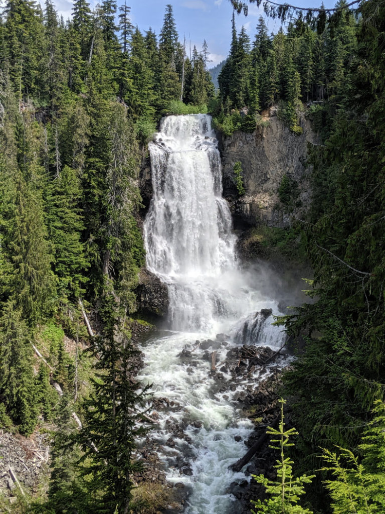 Alexander falls near Whistler