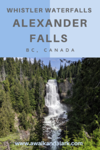 Whistler Waterfalls - Alexander Falls
