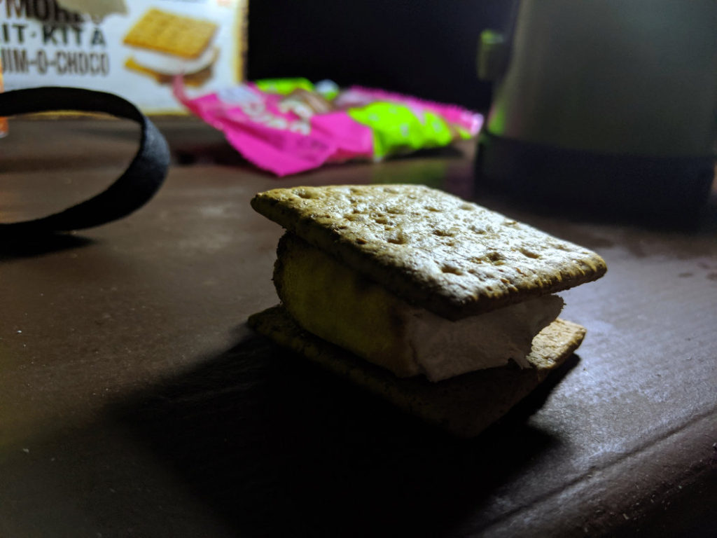 camp food s'mores