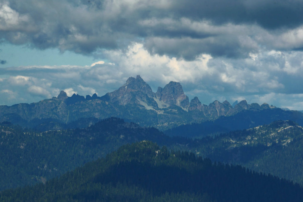 I LOVED this view I think it might be the Sky Pilot from Crown Mountain