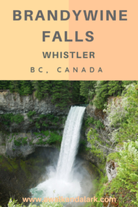 Brandywine Falls, Whistler's best waterfall