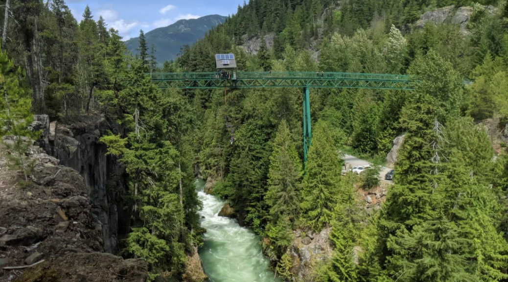 Detour to The Bungee Bridge above the Chekamus River
