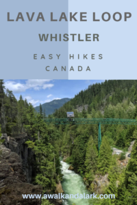 Lava lake loop Whistler hikes