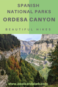 Faja de Pelay views of Ordesa Canyon