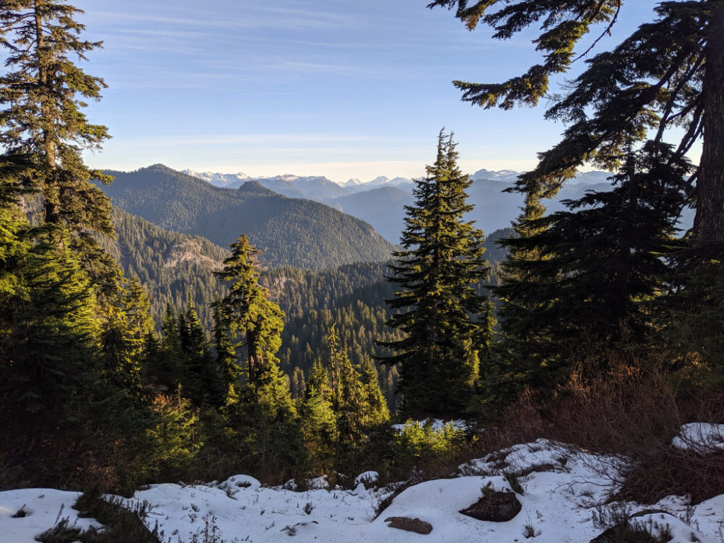 Mount Elsay trail views
