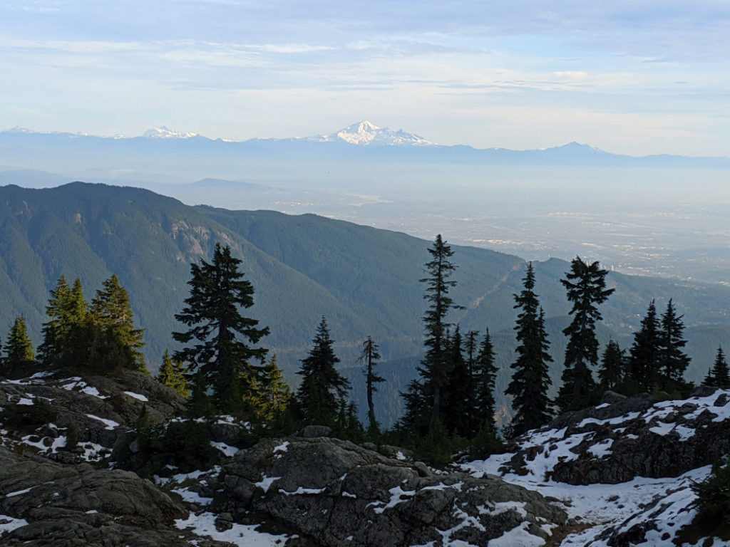 Mount Baker view from Mount Elsay