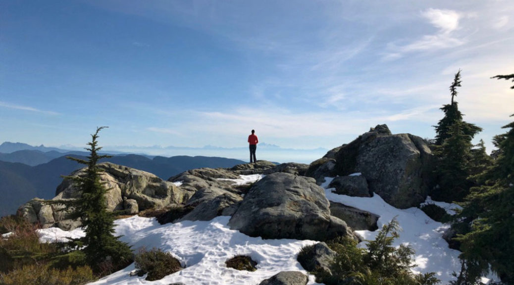 Me on the top of Mount Elsay