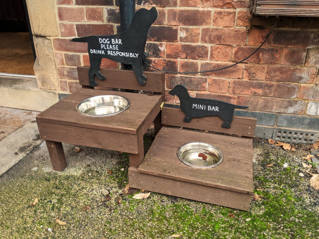 Woodborough pub - Four Bells Inn for doggos