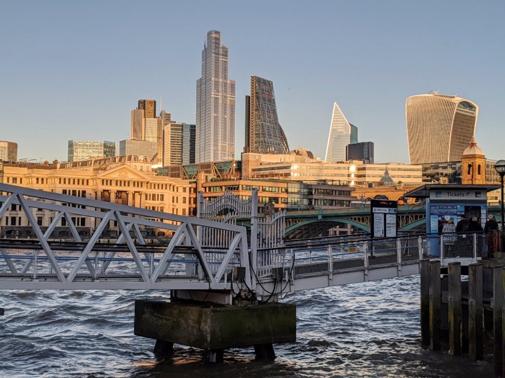 Views of the Thames and the City of London